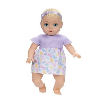 Perfectly Cute Girl Baby Doll With Eyes, 14" , Blue