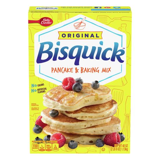 Bisquick Betty Crocker Original Pancake & Baking Mix (60 ct)