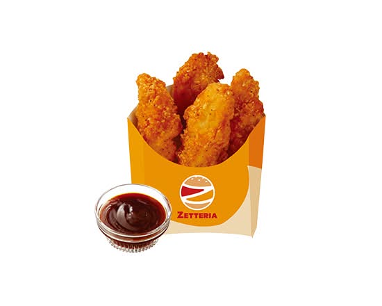 チキンフィンガー（４本入り）BBQソース Chicken Fingers BBQ Sauce