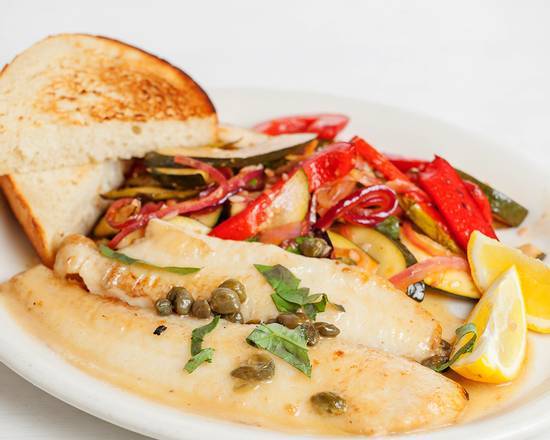 Pan Seared White Fish