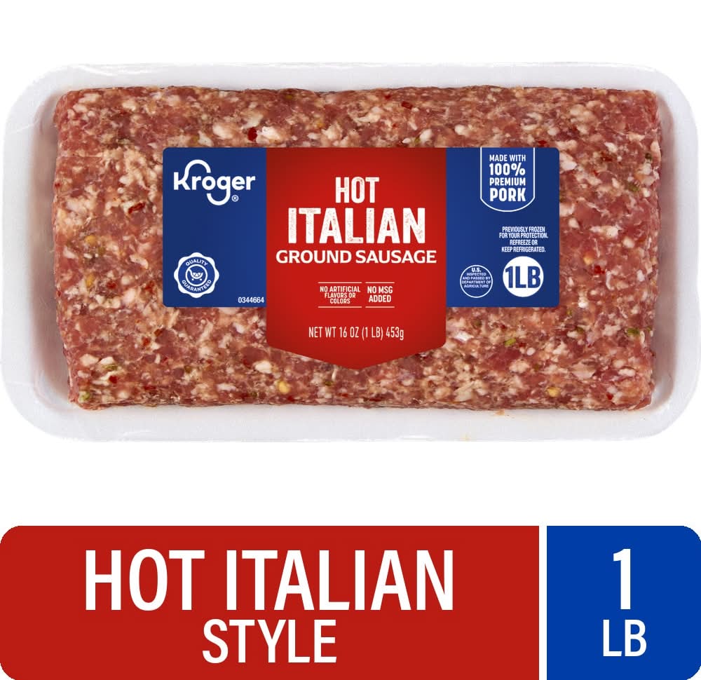 Kroger® Hot Italian Ground Sausage
