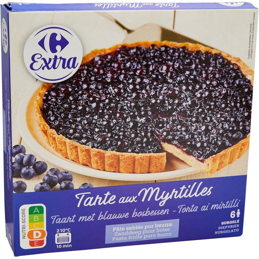 Carrefour Extra - Tarte aux myrtilles