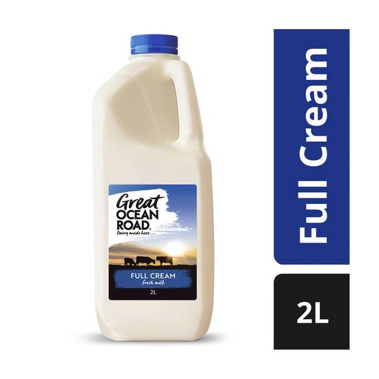 Great Ocean Road Fresh Full Cream Milk 2L