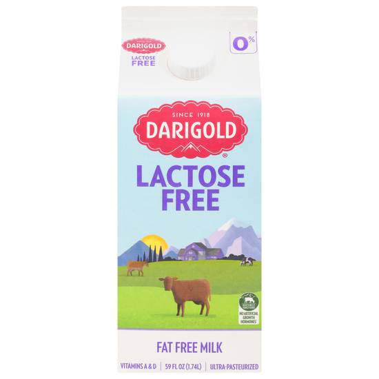 Darigold Fat Free Lactose Free Milk (59 fl oz)