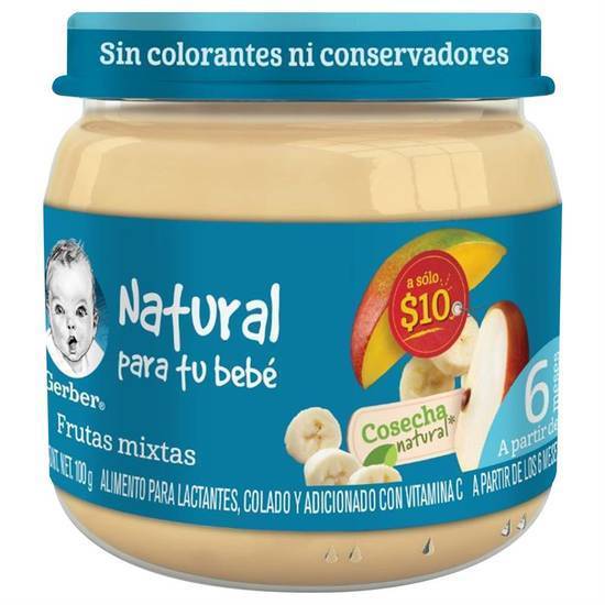 Gerber papilla etapa 6 (frutas mixtas)