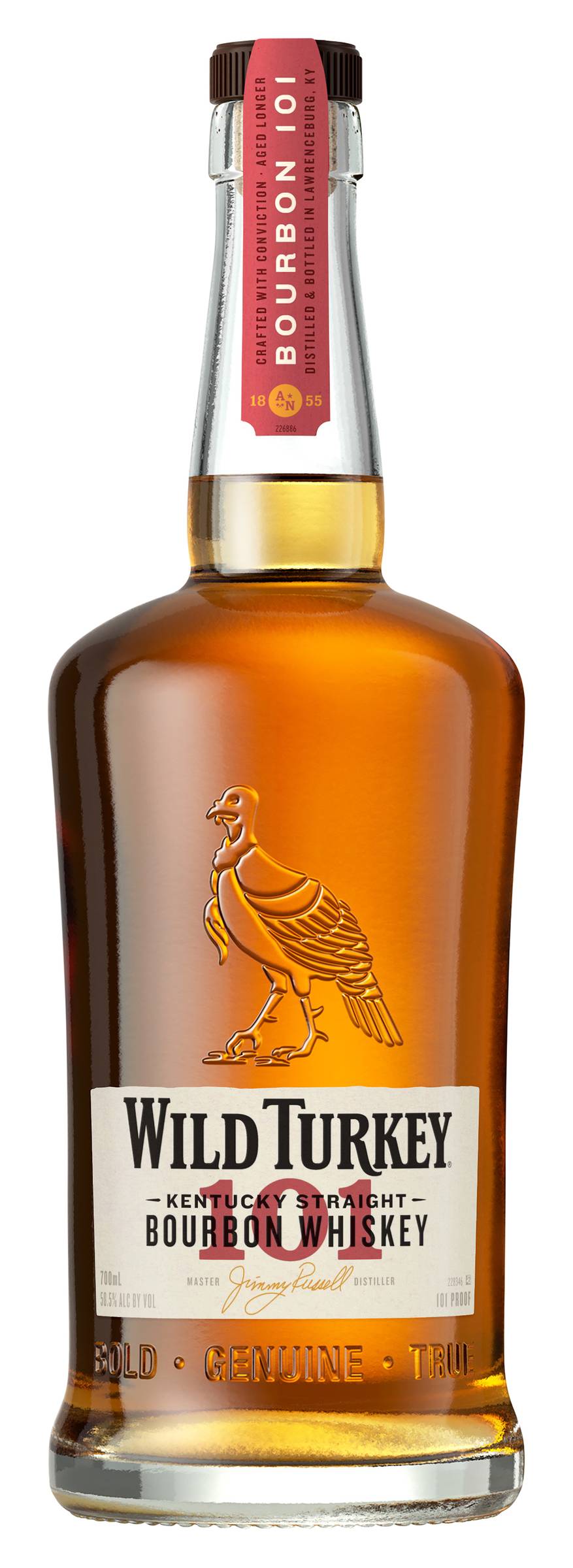 Wild Turkey 101 Kentucky Straight Bourbon Whiskey 700ml