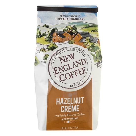 New England Coffee Hazelnut Creme Medium Roast Ground Coffee (11 oz)