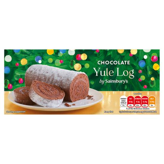 Sainsbury's Chocolate Yule Log 240g