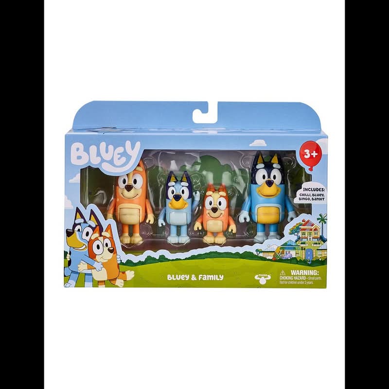 Moose figura bluey & family