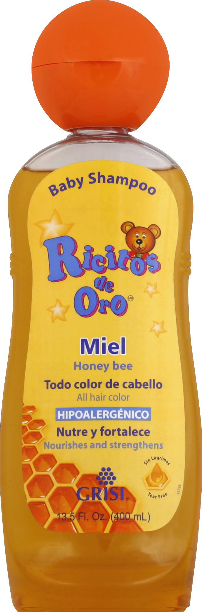 Grisi Ricitos De Oro Honey Bee Baby Shampoo (14.1 oz)