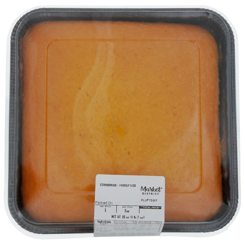 Market District Cornbread, Family Size