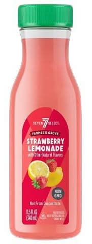 7-Select Farmer's Grove Strawberry Lemonade 11.5oz