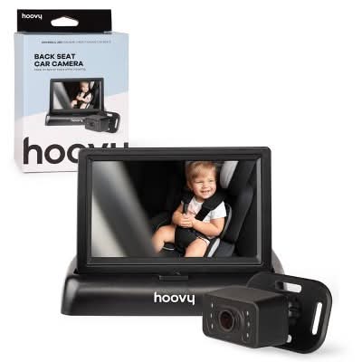 Hoovy Baby Back Seat Car Camera Monitor With Hd Real Time Video