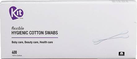Private Flexible Hygienic Cotton Swabs (400 ct)
