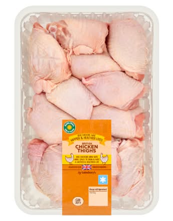 Sainsbury's British Chicken Thighs (2kg)