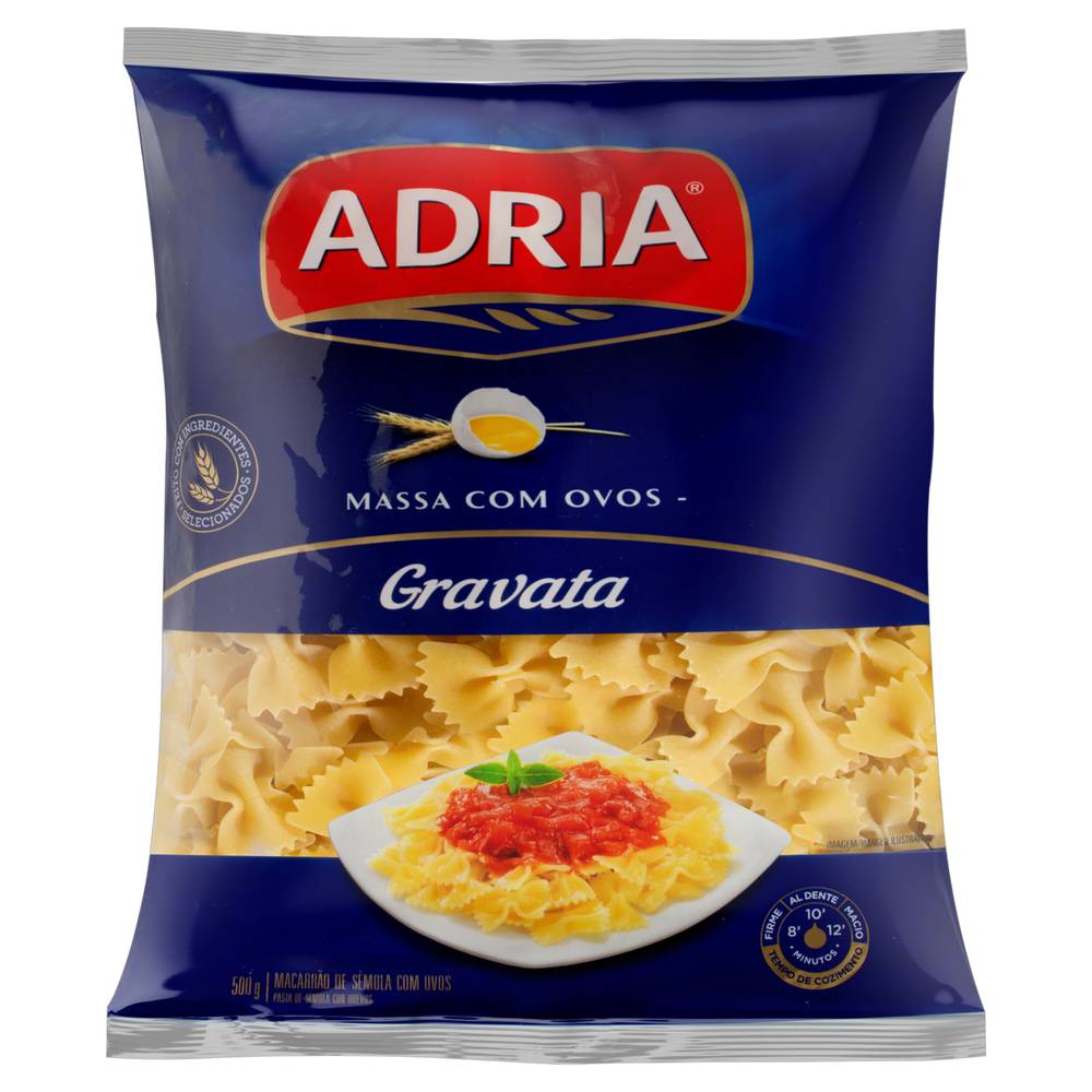 Adria · Macarrão com ovos gravata (500 g)