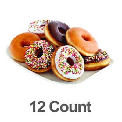Bakery Everyday Assorted Donuts - 12 Count