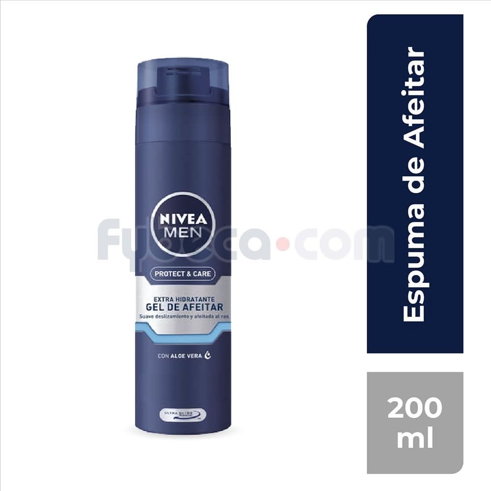 Espuma Afeitado Nivea Men Hidrat 200 Ml