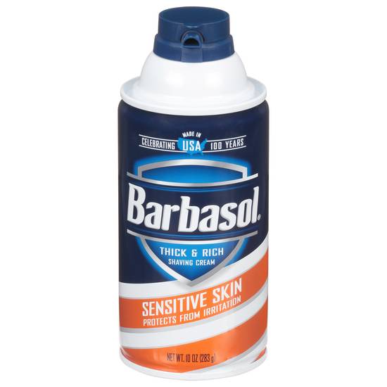 Barbasol Sensitive Skin Thick & Rich Shaving Cream (10 oz)