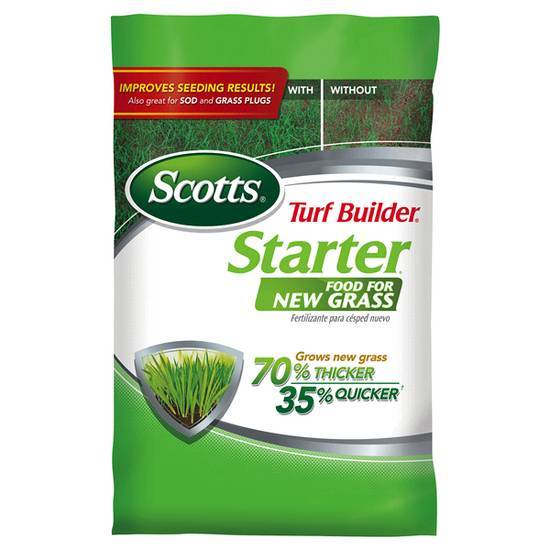 Scotts Turf Builderâ Starterâ Food For New Grass (510 g)