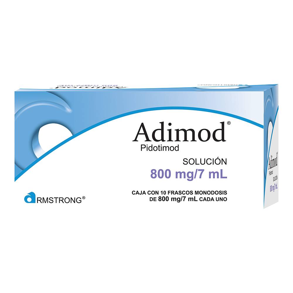 Armstrong adimod pidotimod solución 800 mg/7 ml (10 piezas)