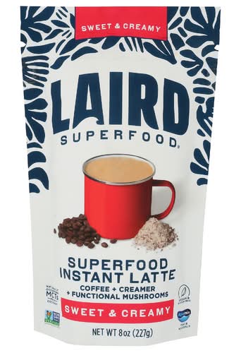Laird Superfood Sweet & Creamy Superfood Instant Latte