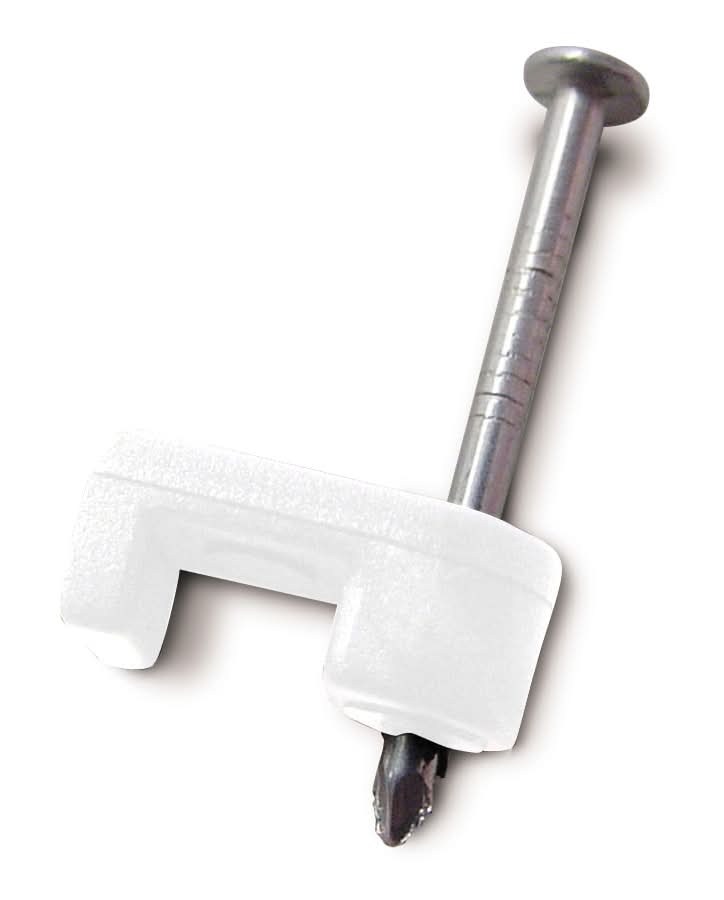 Gardner Bender 3/16-in Plastic Low-voltage Cable Staple ( 25 -Pack)