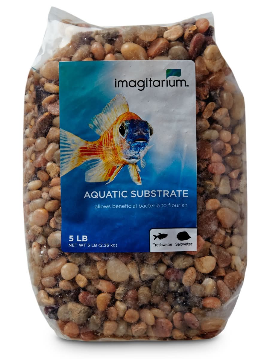 Imagitarium · Sustrato para acuario piedras de río (2,3 kg)