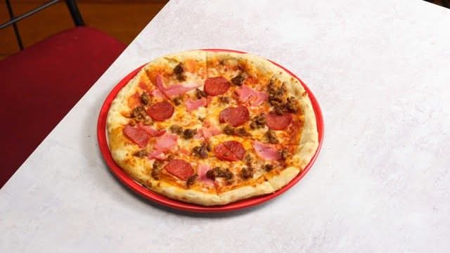 Meat Medley Pizza