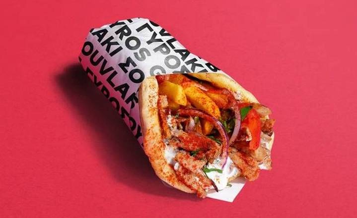 Regular Pork Gyros Wrap