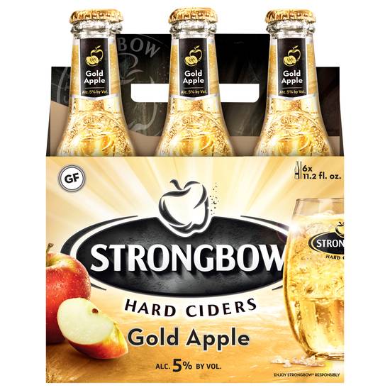 Strongbow Gold Apple Hard Ciders (6 pack, 11.2 fl oz)