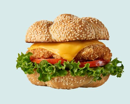 起司日式豬排芝加哥堡 Mr.Burger with Japanese Pork Chop and Cheese