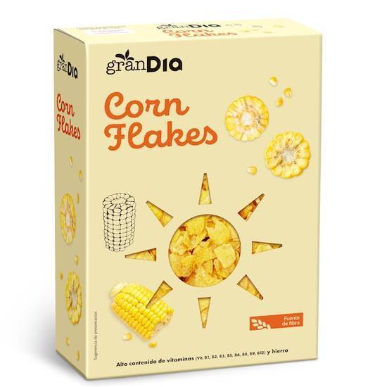 Cereales copos de maíz corn flakes gan Día caja 500 g