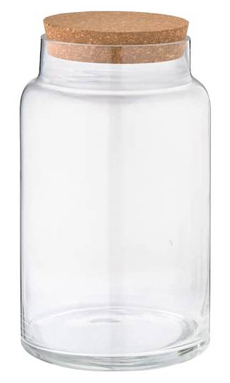 Ashland Cylindrical Terrarium Jar With Cork