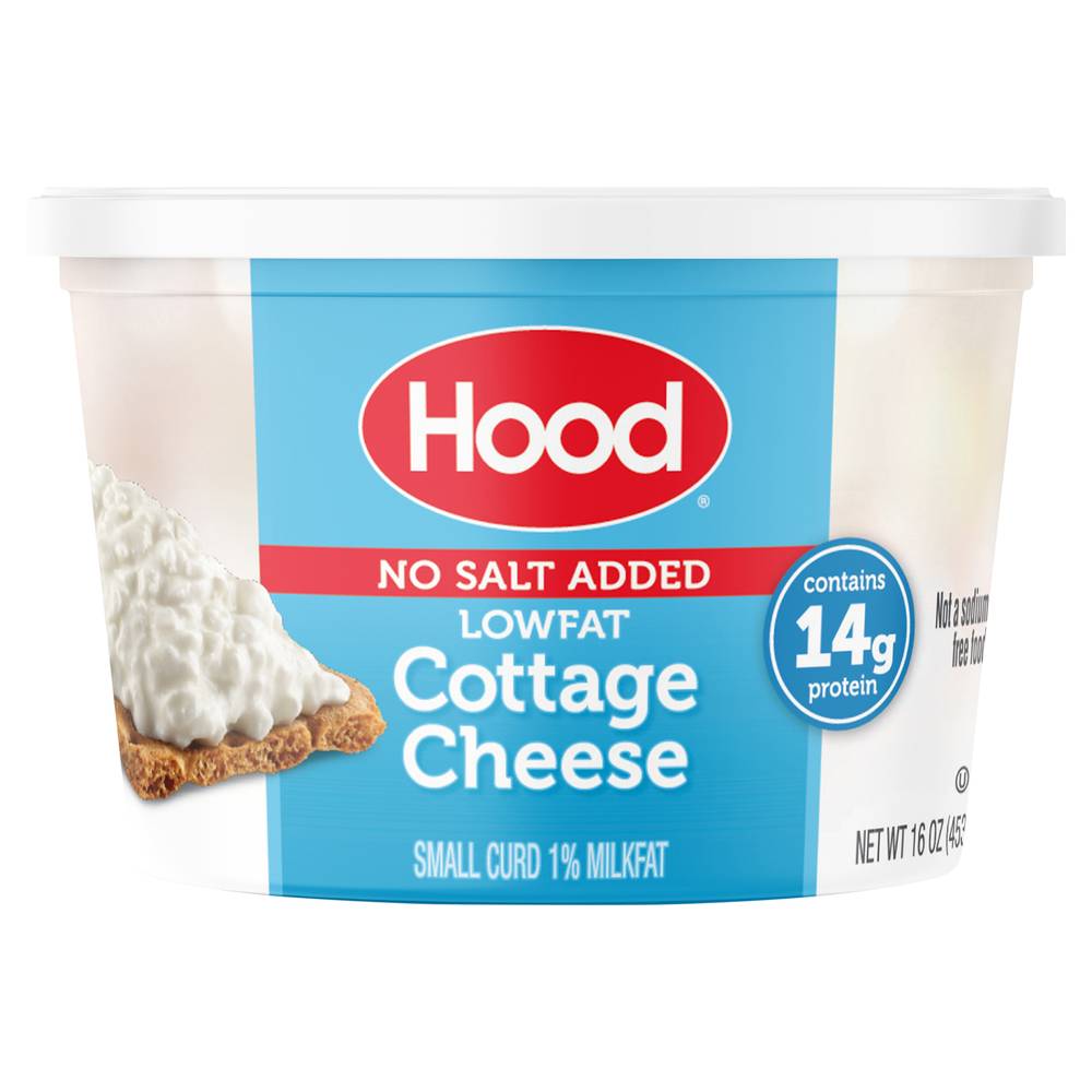 Hood No Salt Added Lowfat Cottage Cheese (1 lbs)