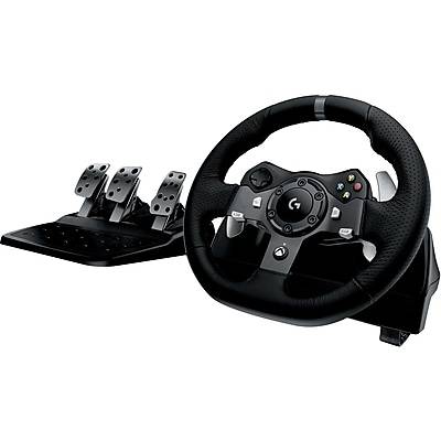 Logitech G920 Driving Force Gaming Steering Wheel, Black