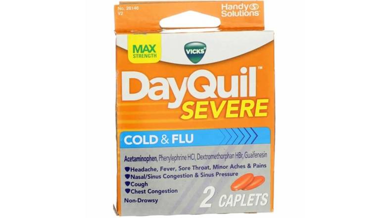 Vicks Dayquil Cold & Flu - 2 Capsules