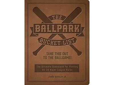 The Ballpark Bucket List by James Buckley Jr., Guided Journal (ISBN9780760380567)