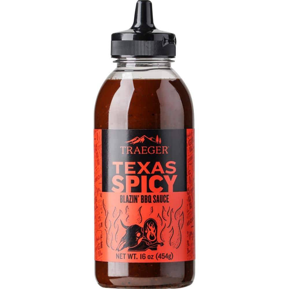 Traeger Blazin' Bbq Sauce, Texas Spicy (16 oz)