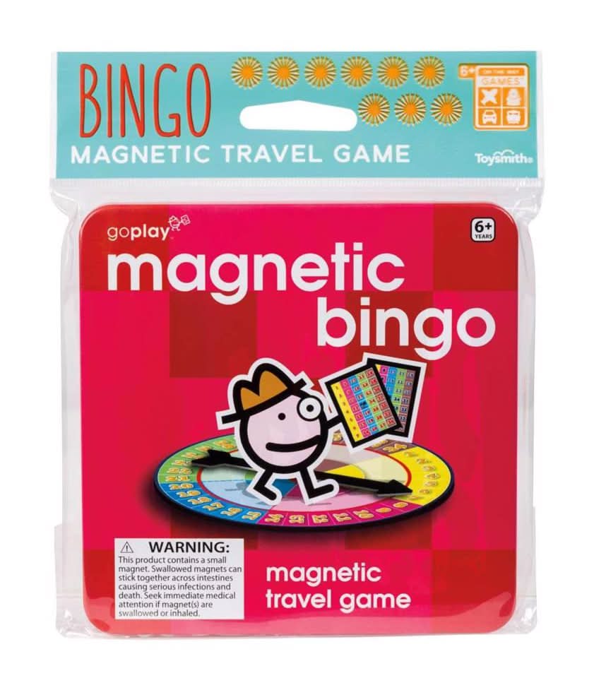 Toysmith On The Way Magnetic Bingo Travel Game