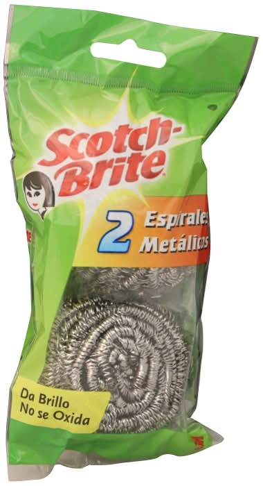 Scotch-Brite · Esponja espiral metálica (2 un)