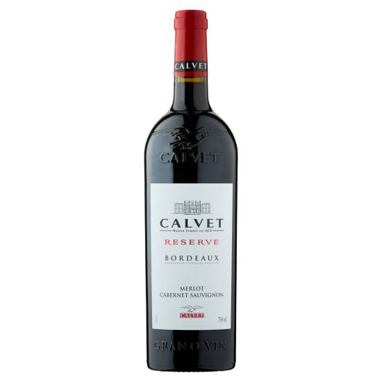 Calvet Merlot Cabernet Sauvignon Reserve Bordeaux Red Wine 2019 (750 ml)