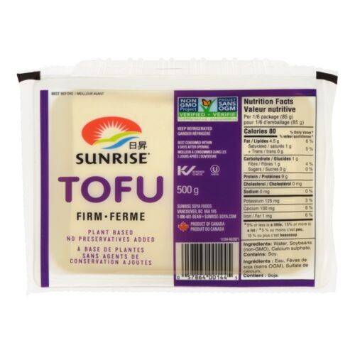 Sunrise Firm Tofu (500 g)