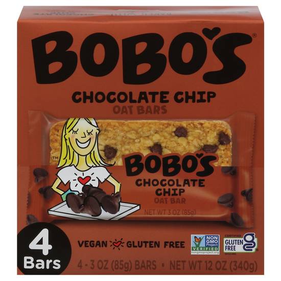 Bobo's Chocolate Chip Oat Bars (4 ct)