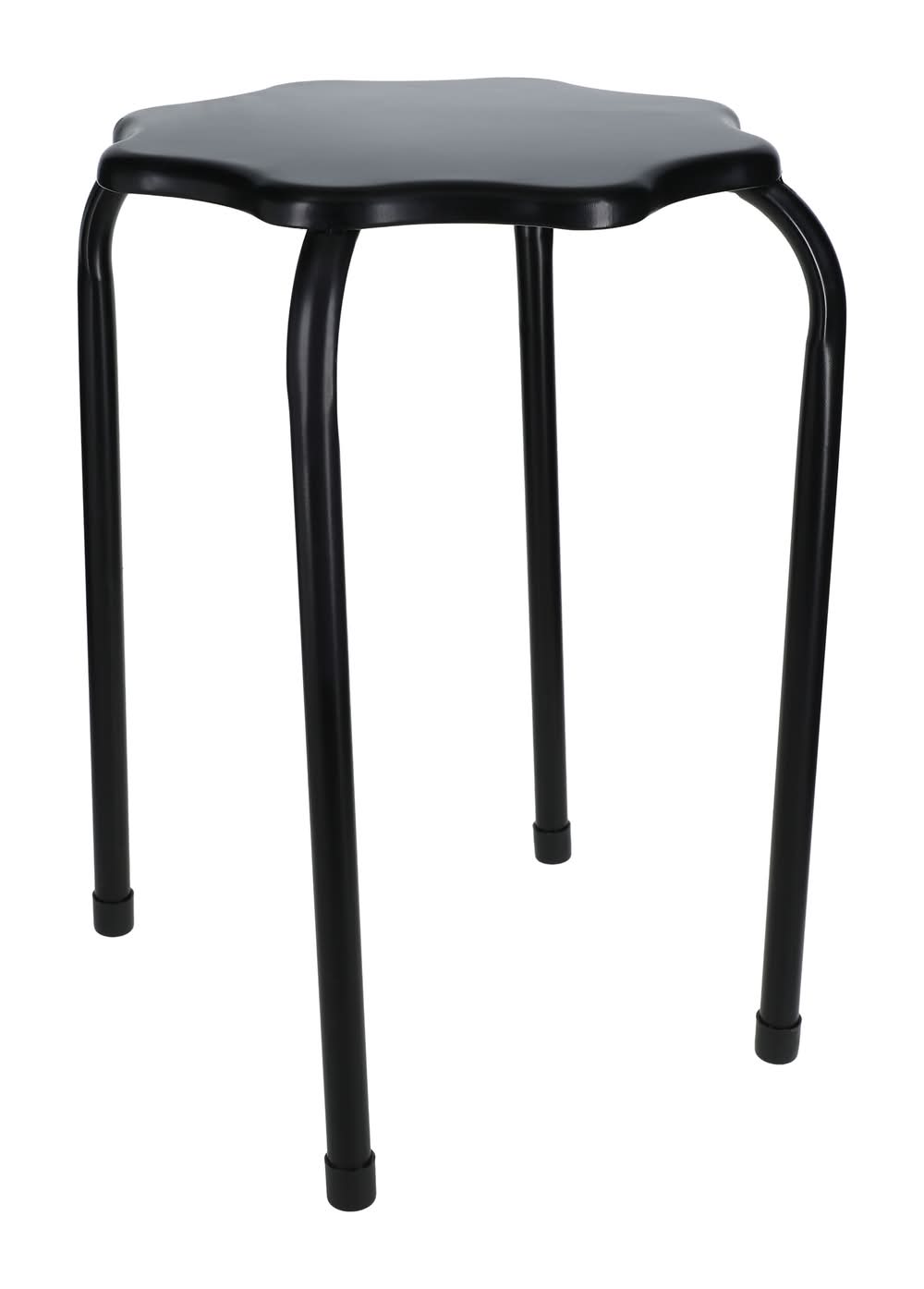 Metal Stool Black