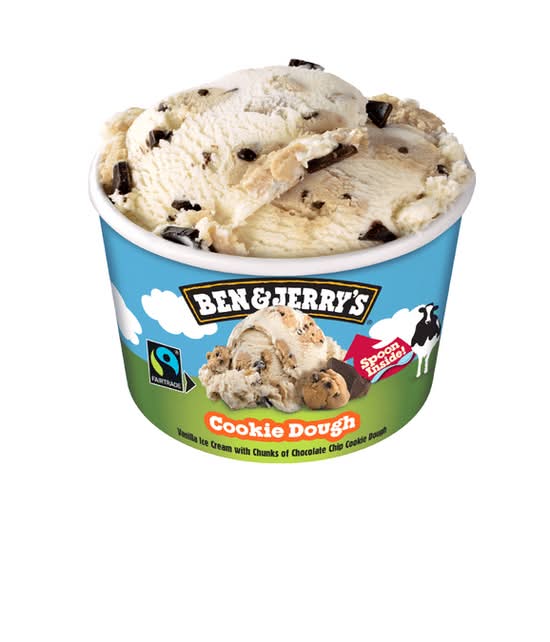 Ben & Jerrys Cookie Dough Ice Cream 100ml