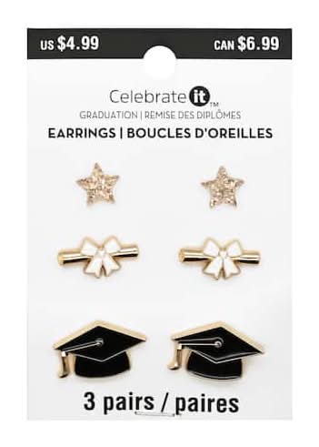 Graduation Earring Set By Celebrate It