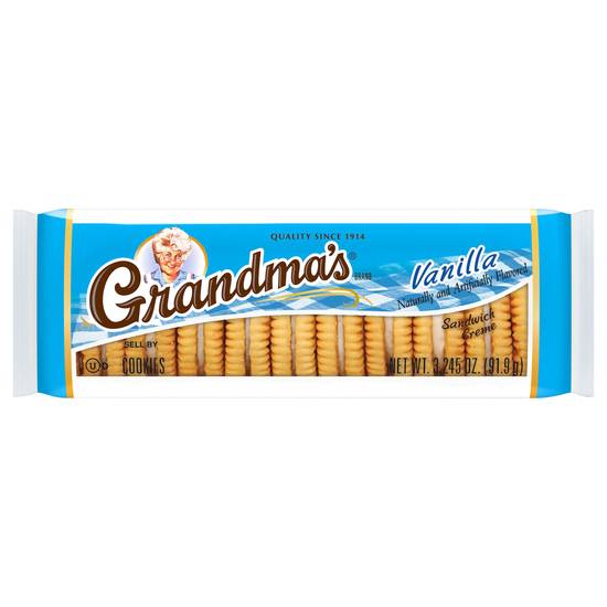 Grandma's Vanilla Creme Cookies