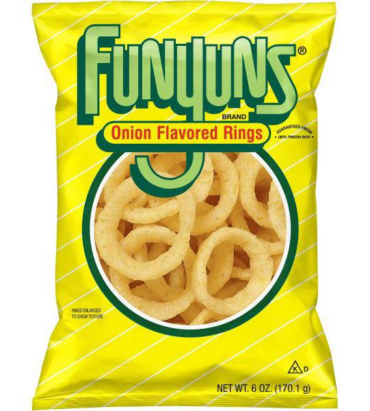 Funyuns Onion Flavored Rings, Regular Flavor