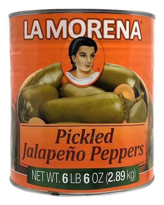 La Morena Pickled Jalapeno Peppers (6.38 lbs)